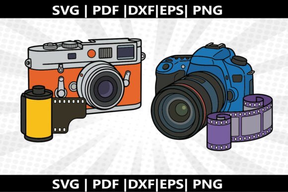 Camera Film SVG Cricut Cut File: Graphics & Freebies for Creative Brands