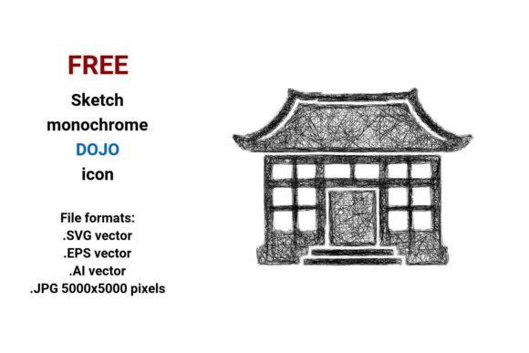 FREE Sketch Dojo Icon for Graphics and Freebies