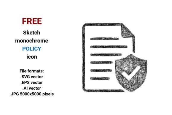 FREE Sketch Policy Icon Graphics