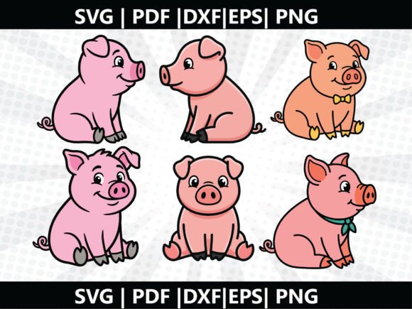 PIG SVG Cricut Cut File Review