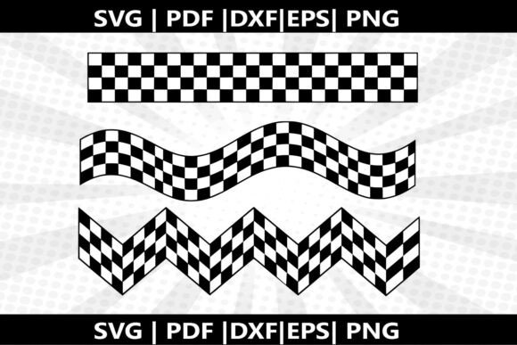 Racing Checker SVG Cricut Cut File