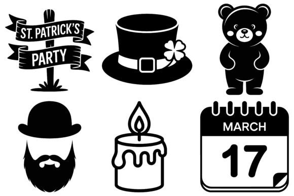 St. Patrick’s Day Silhouette SVG Bundle